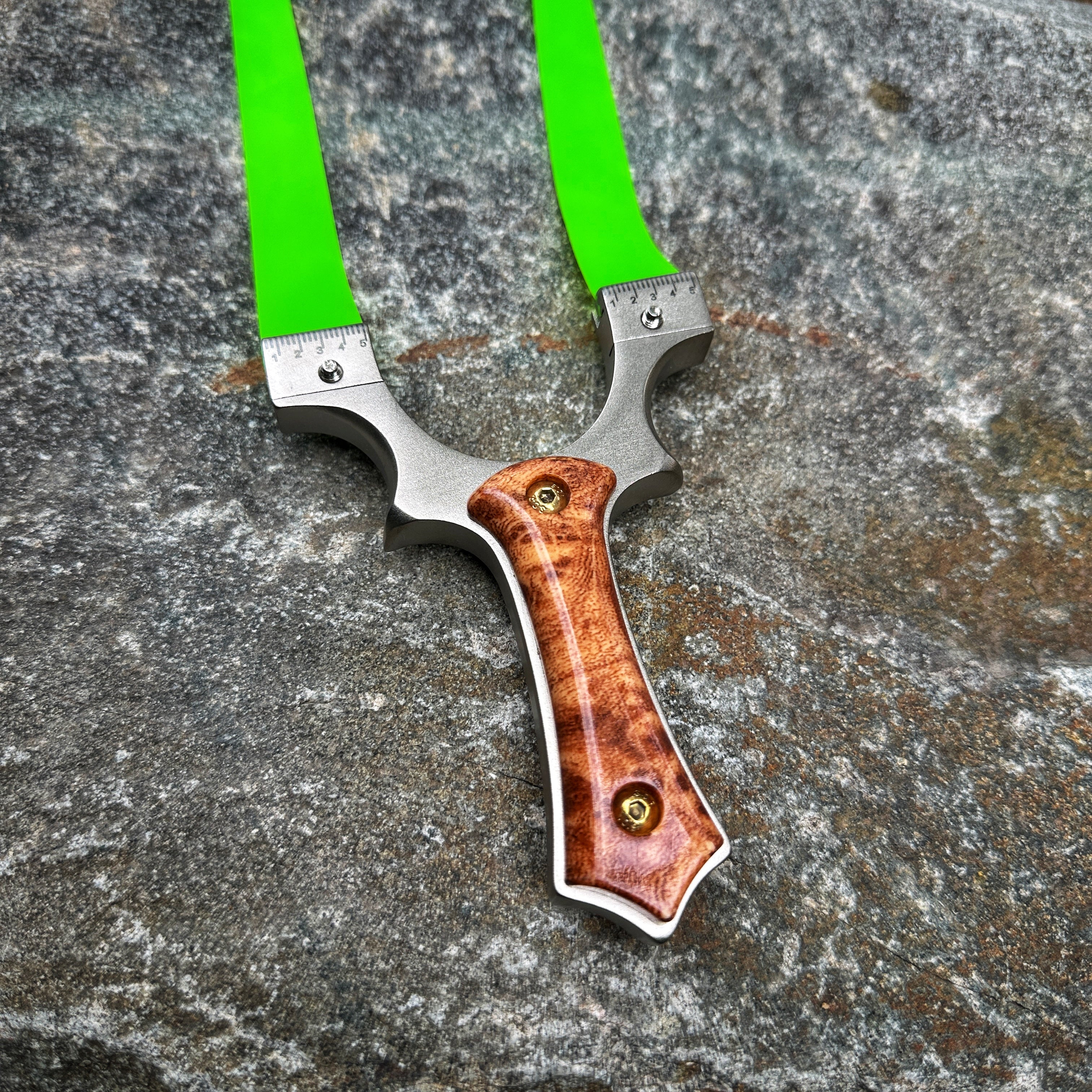 Tactical Slingshot – Stainless Steel Portable Lightweight Slingshot for Target Practice & Outdoor
