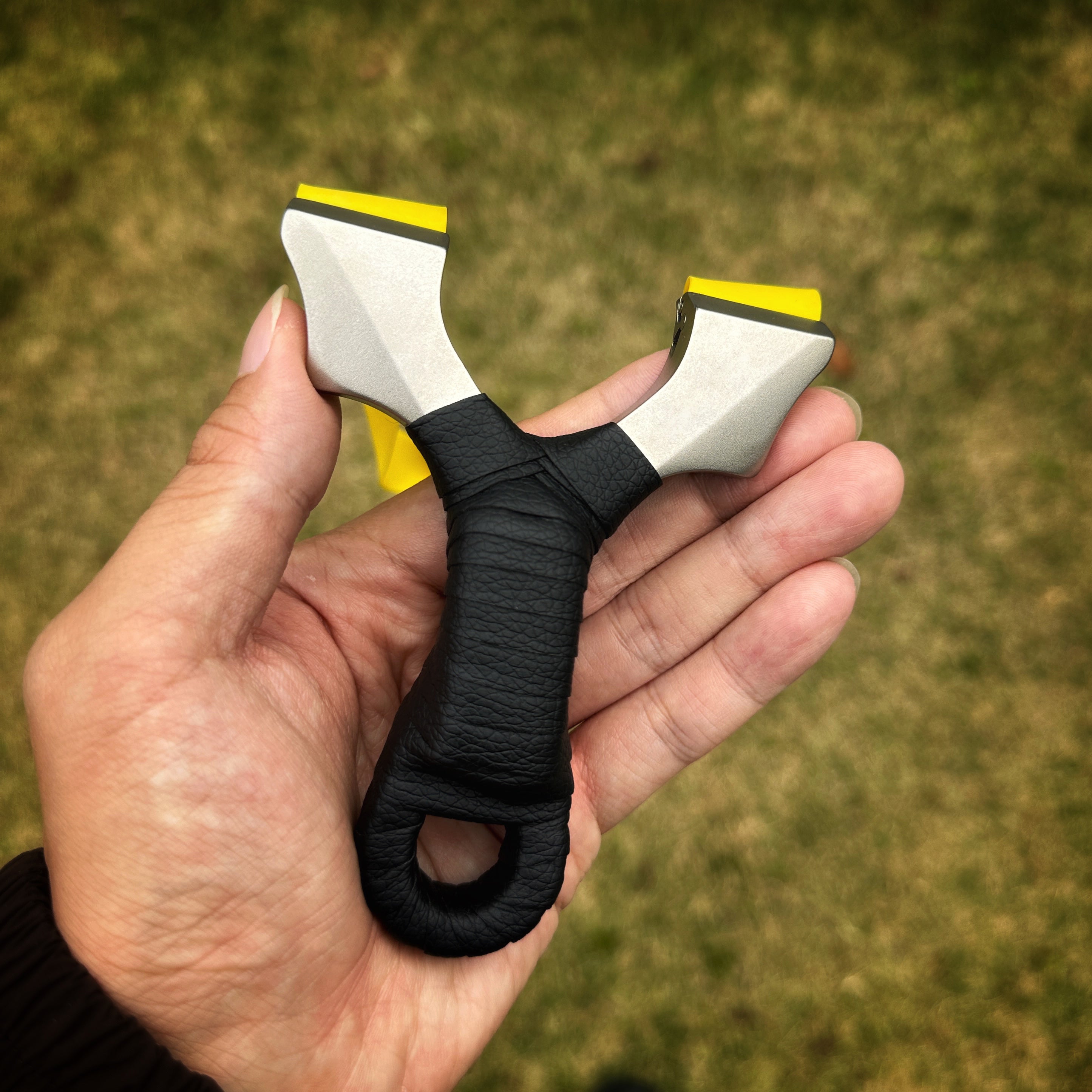 Hunting Slingshot – Stainless Steel Lightweight Wrist Rocket for Target Practice