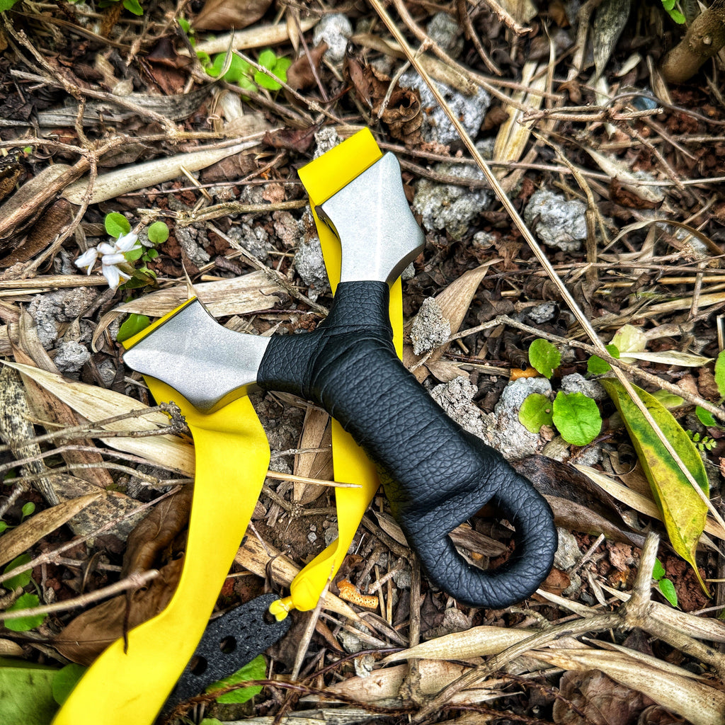 Hunting Slingshot – Stainless Steel Lightweight Wrist Rocket for Target Practice