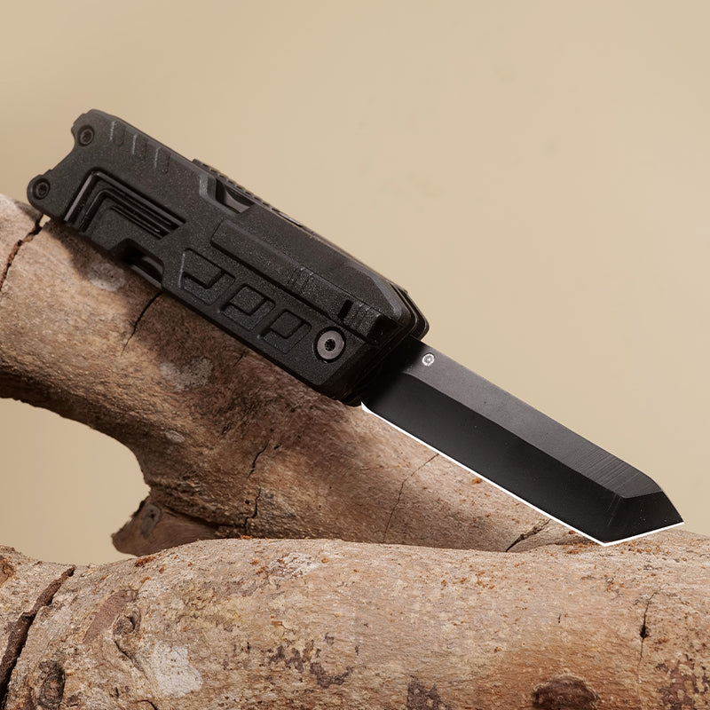 MultiVex 14-in-1 Tactical Multi-Tool EDC Knife - All-Steel Compact with 14 Essential Functions