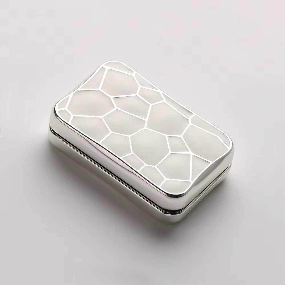 AquaForge Slider Magnetic Infinity Push Toy | Full-Metal Water Cube Design