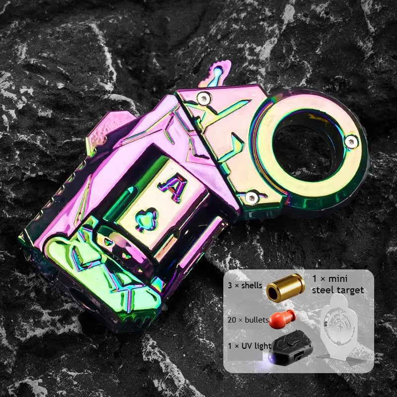 Nano-Fission Alloy Multi-Fun Fidget Launcher - Eject, Spin & Relieve