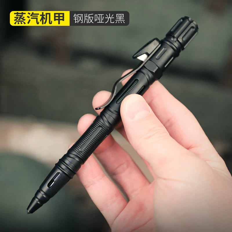 Tactical Pen Self Defense Tool – Tungsten Steel Glass Breaker EDC Pen