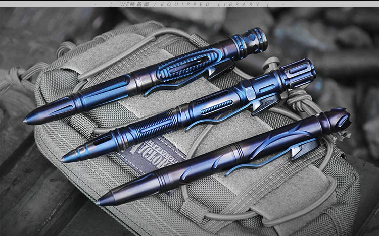 Tactical Pen Self Defense Tool – Tungsten Steel Glass Breaker EDC Pen
