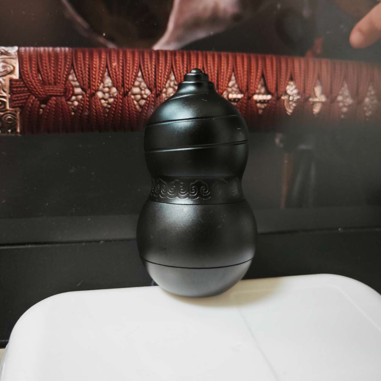 Cosmic Gourd EDC Fidget Toy with Stellar Rhythm Spinner | Aluminum Alloy