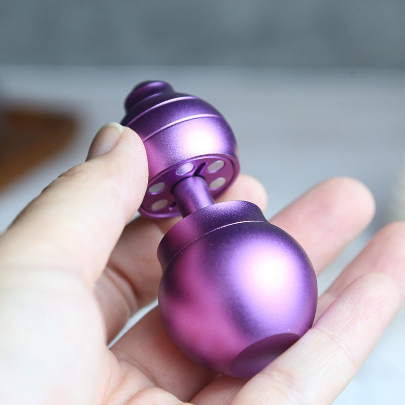 Fidget Spinner Aluminum Alloy Ratchet Mechanism - Cosmic Gourd Stellar Rhythm EDC Stress Relief