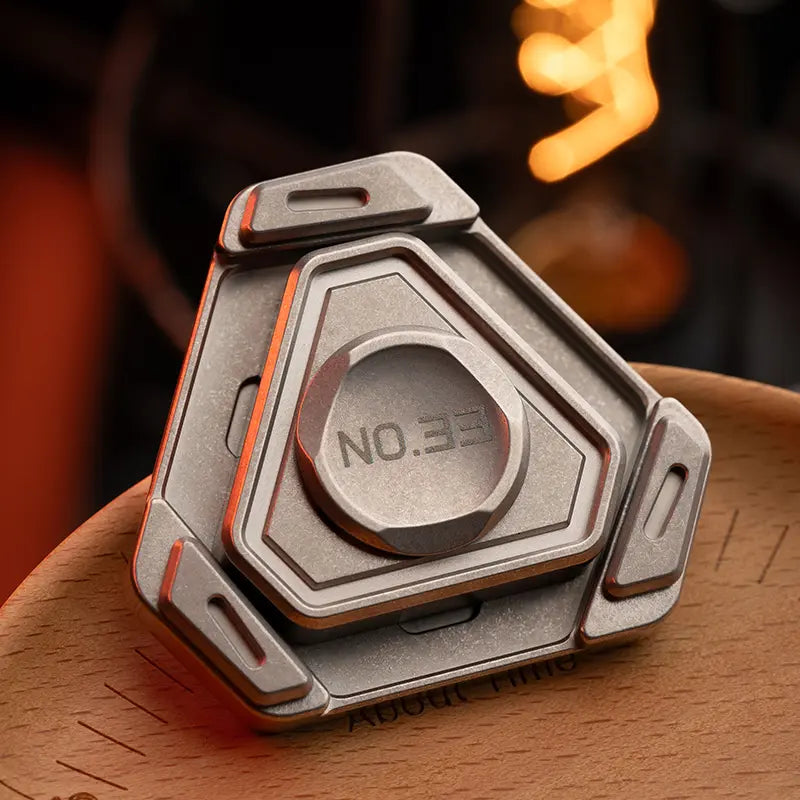 Gyro Heart Interactive Magnetic Metal Fidget Spinner - R188 Bearings with Zinc Alloy & Stainless Steel Options