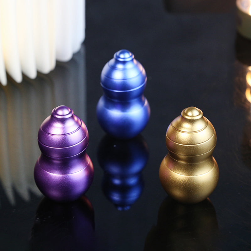 Fidget Spinner Aluminum Alloy Ratchet Mechanism - Cosmic Gourd Stellar Rhythm EDC Stress Relief