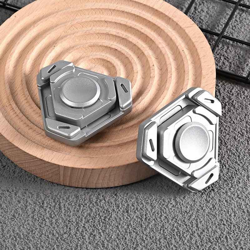 Gyro Heart Interactive Magnetic Metal Fidget Spinner - R188 Bearings with Zinc Alloy & Stainless Steel Options