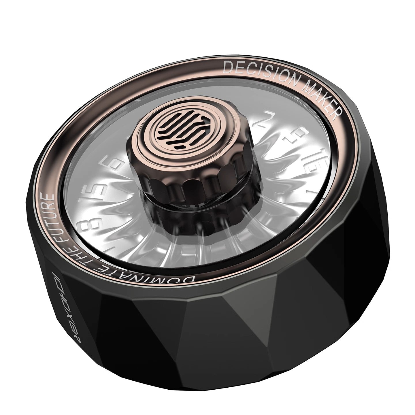Fidget Spinner Metal Rechargeable Torque Wheel Dual-Direction - Galaxy Vortex EDC Stress Relief