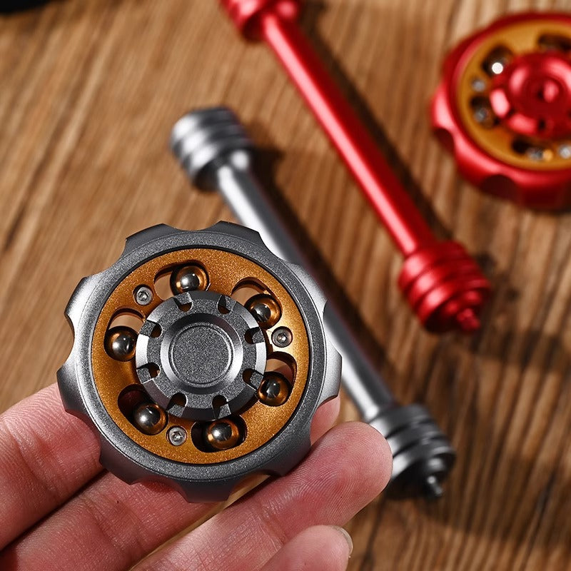 Fidget Spinner Metal Ferris Wheel Cyberpunk - Scepter Aluminum Alloy R188 Bearing 3min EDC