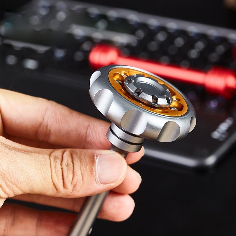 Cyberpunk Scepter Ferris Wheel EDC Fidget Spinner | Aluminum Alloy R188 Bearing