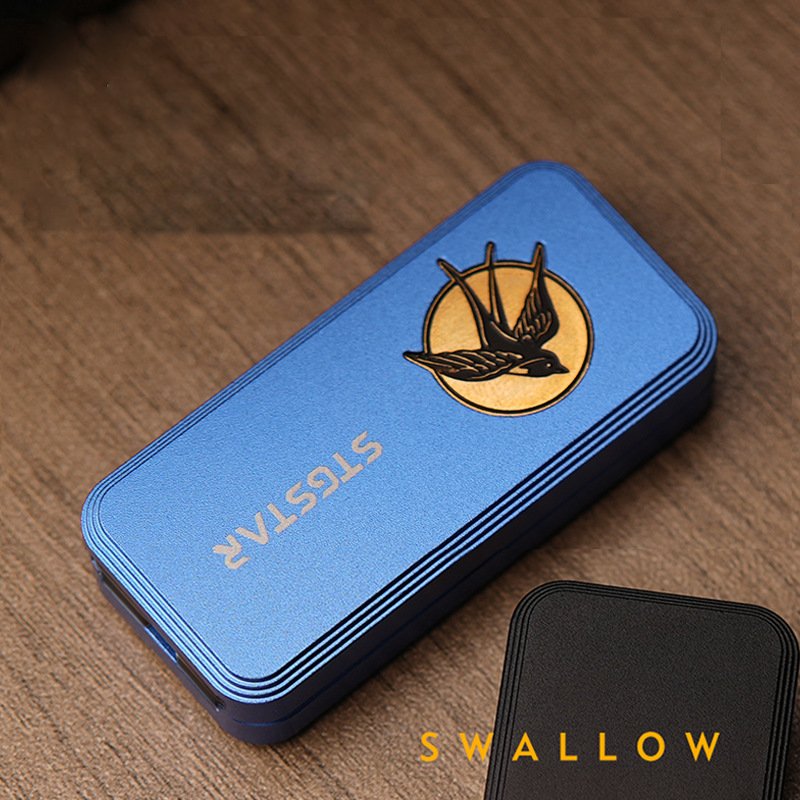 Swallow Metal Push Slider - Clicking EDC Stress Relief Fidget Toy