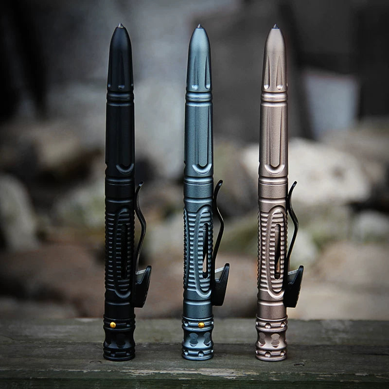 Tactical Pen Self Defense Tool – Tungsten Steel Glass Breaker EDC Pen