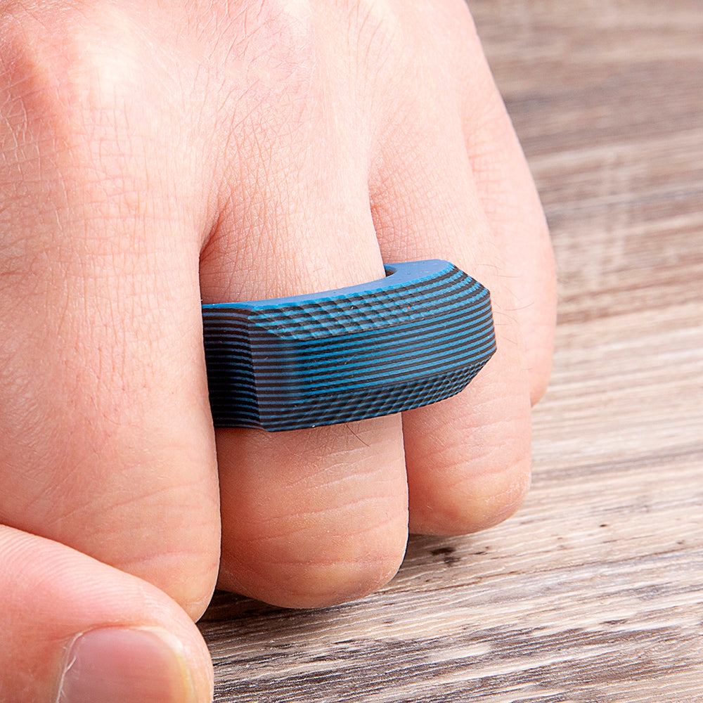 G10 Fiberglass Single Finger Knuckle - Lightweight Non-Metal