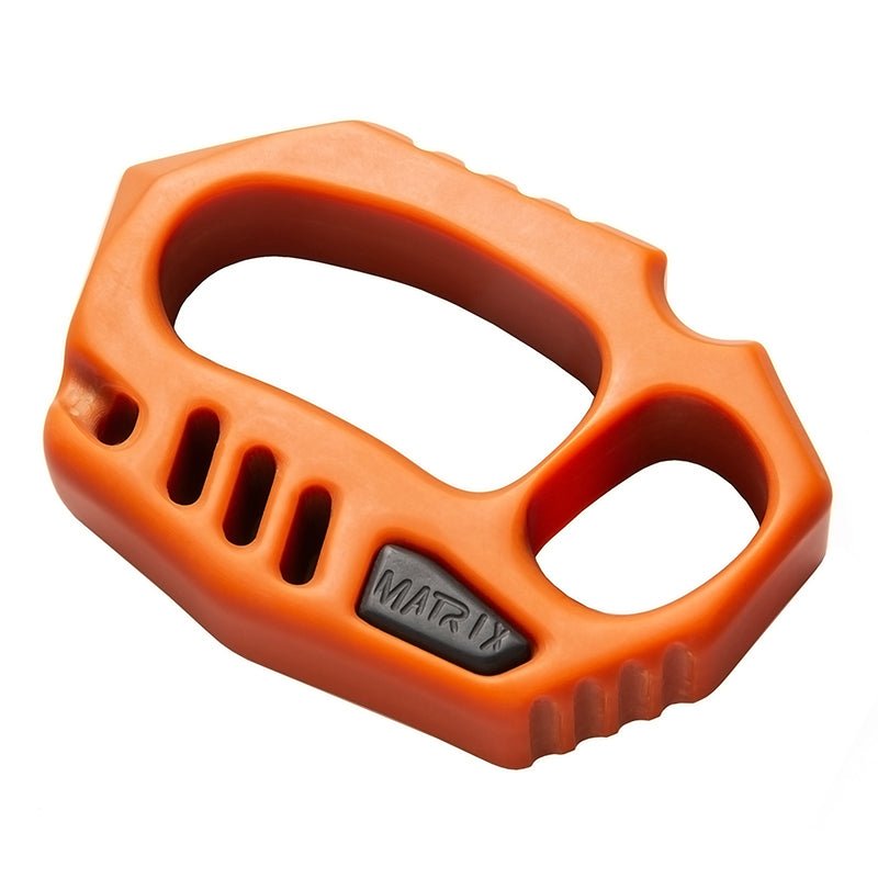 Orange Plastic Knuckle Duster - CARRY TOOLKIT EDC Gadgets