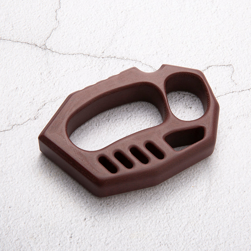Micarta Extreme-Thick 20mm Four Finger Knuckle - Non-Metal Lightweight CNC