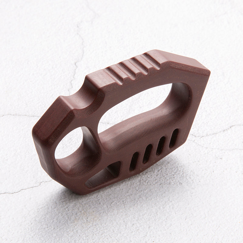 Micarta Extreme-Thick 20mm Four Finger Knuckle - Non-Metal Lightweight CNC