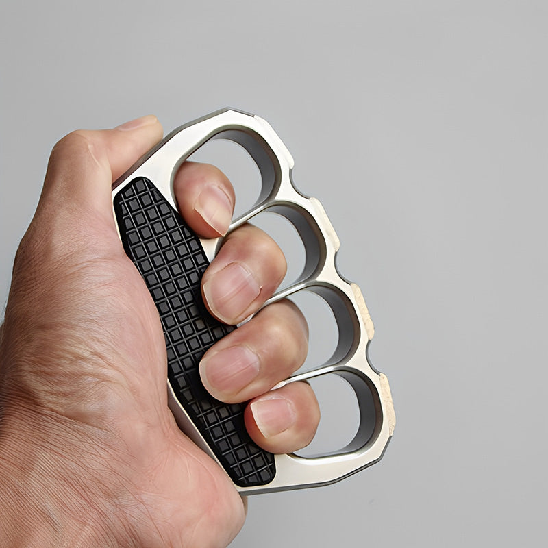 304 Stainless Steel Four Finger Knuckles - 23mm Ultra-Thick with Magnetic Pad