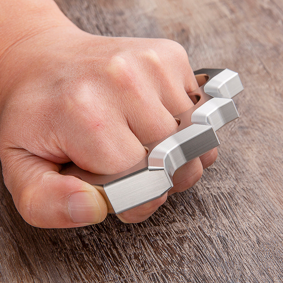 304 Stainless Steel Spiked Four Finger Knuckles - 15mm Ultra-Thick