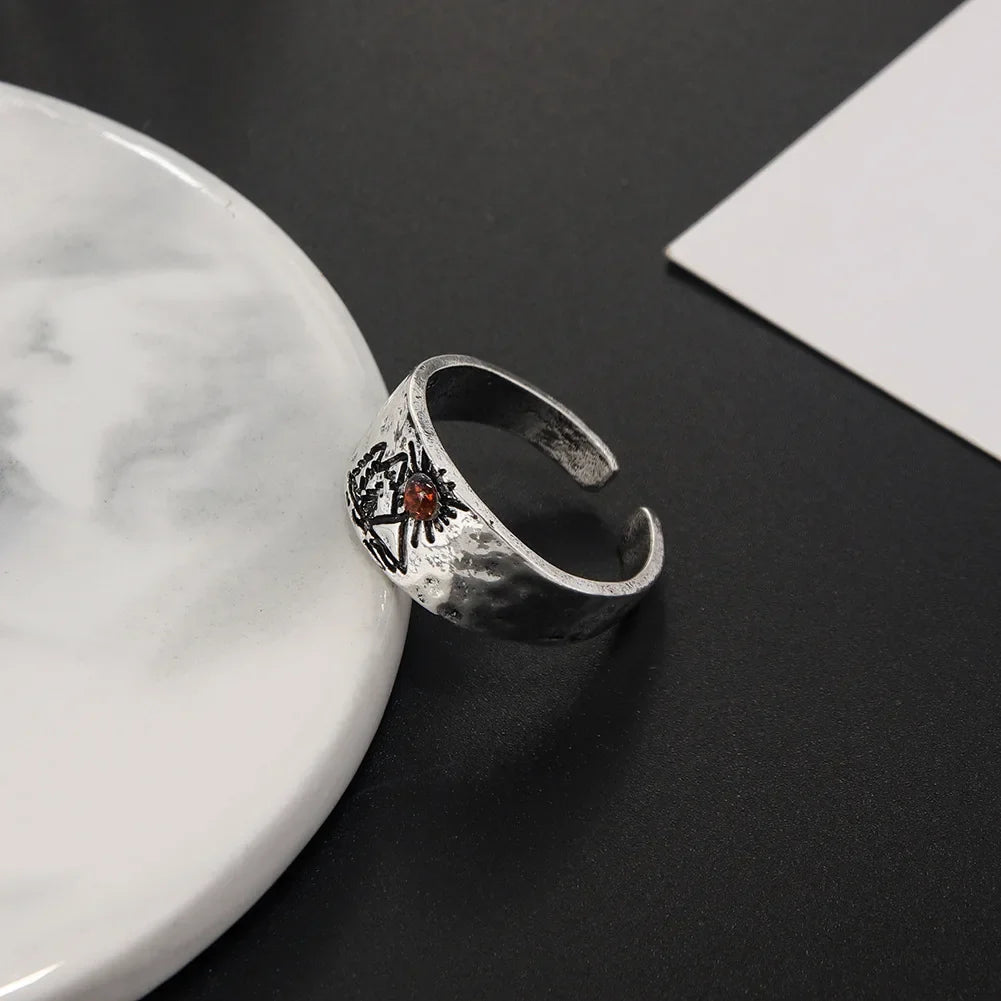 Punk Ring – Sunset Valley Nature Gothic Vintage Statement