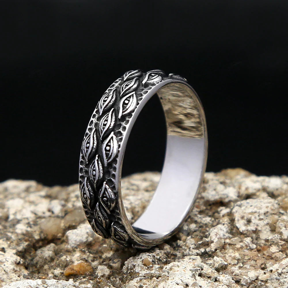 Gothic Ring – Mystic All Seeing Eye Punk Vintage Statement