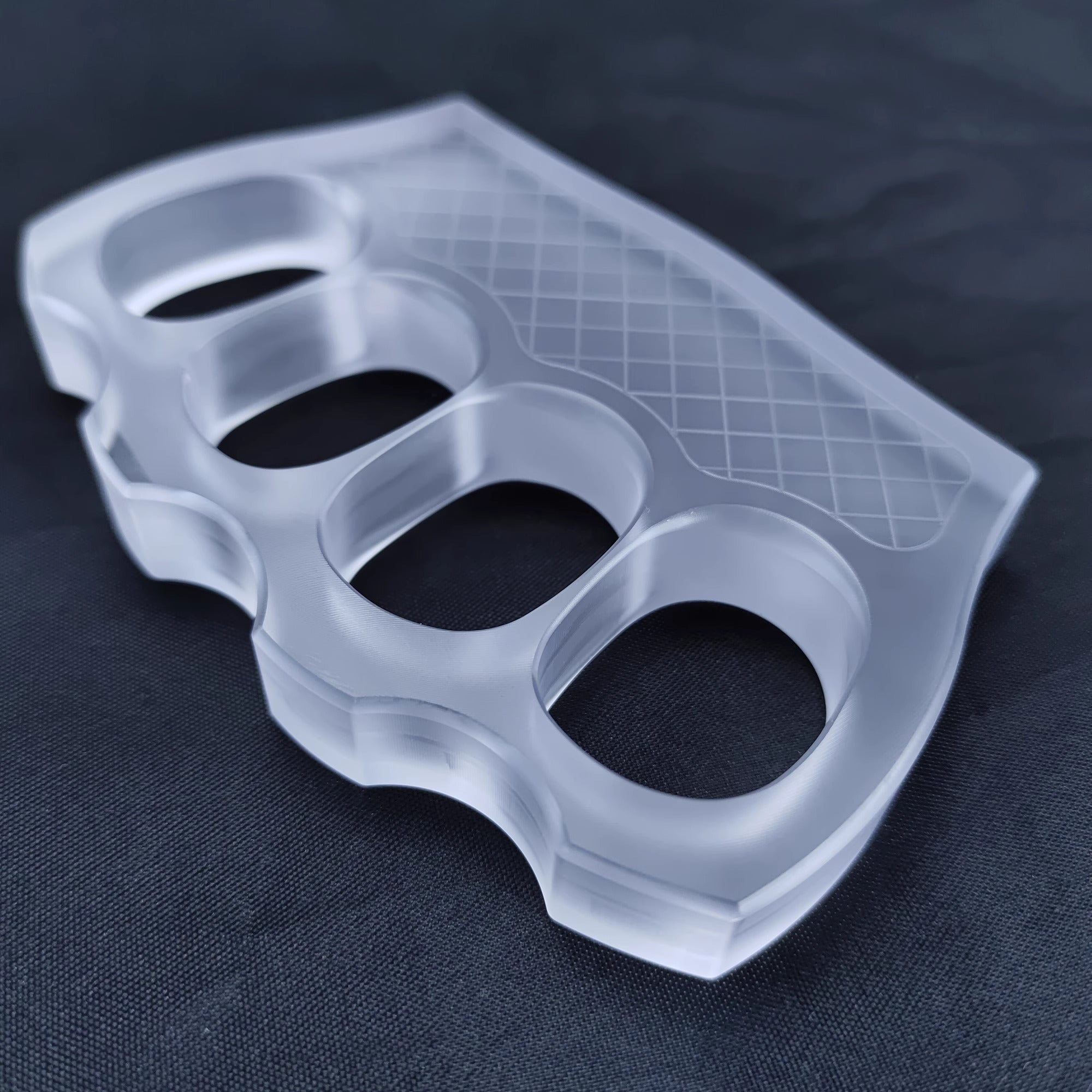 PVC Plastic Four Finger Knuckles - 14mm Ultra-Thick Non-Metal