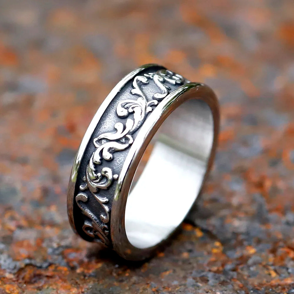 Punk Ring – Gothic Viking Spindrift Wave Biker Statement