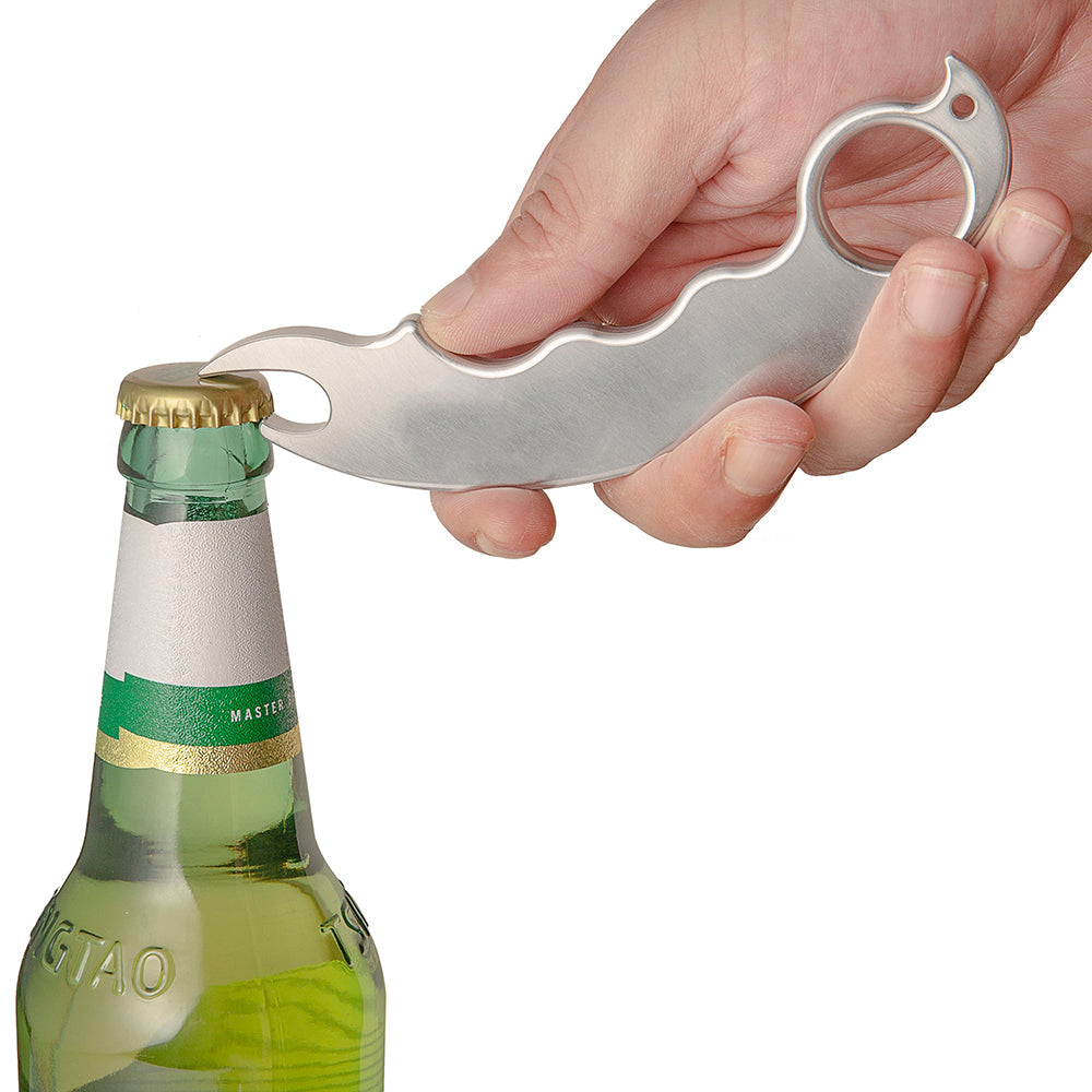 304 Stainless Steel Four Finger Knuckles Bottle Opener - EDC Multi-Tool