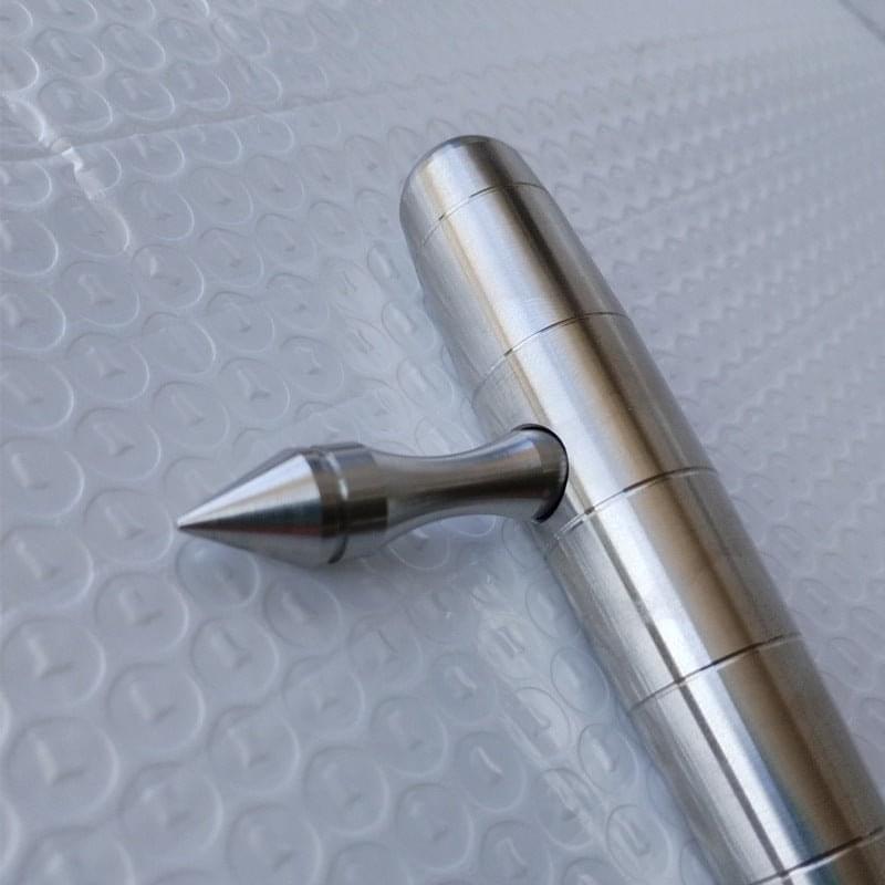 Full 304 Stainless Steel Keychain Defense Baby Tonfa Kubotan