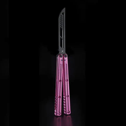 Balisong Trainer Krake Raken V3 - Armed Shark Butterfly Knife 7075 Aluminum 36 Colors