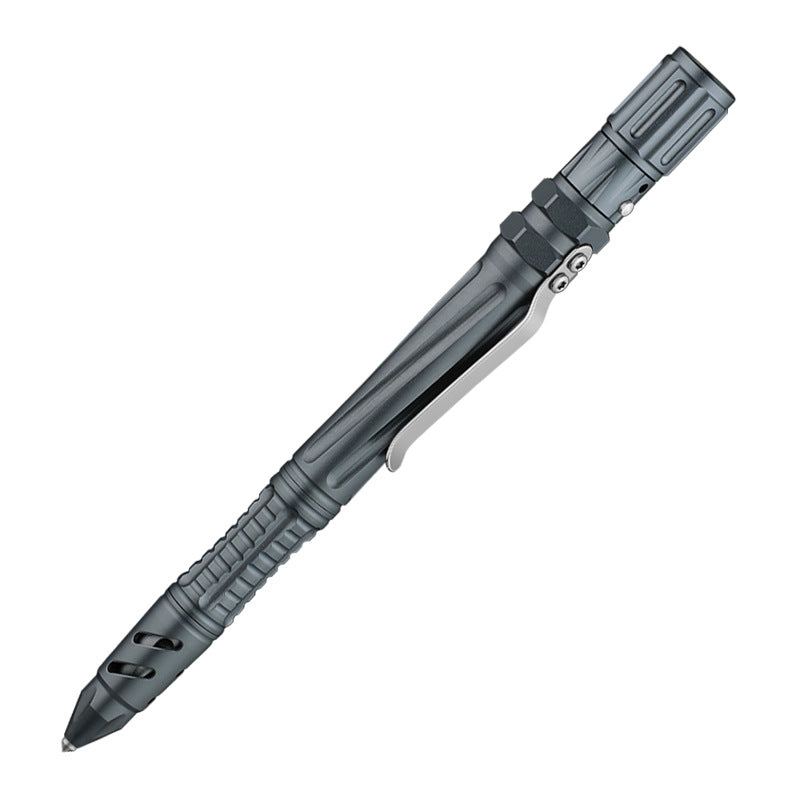 Tactical Pen USB Rechargeable Lighter Tungsten Tip Firestarter EDC Self Defense Outdoor