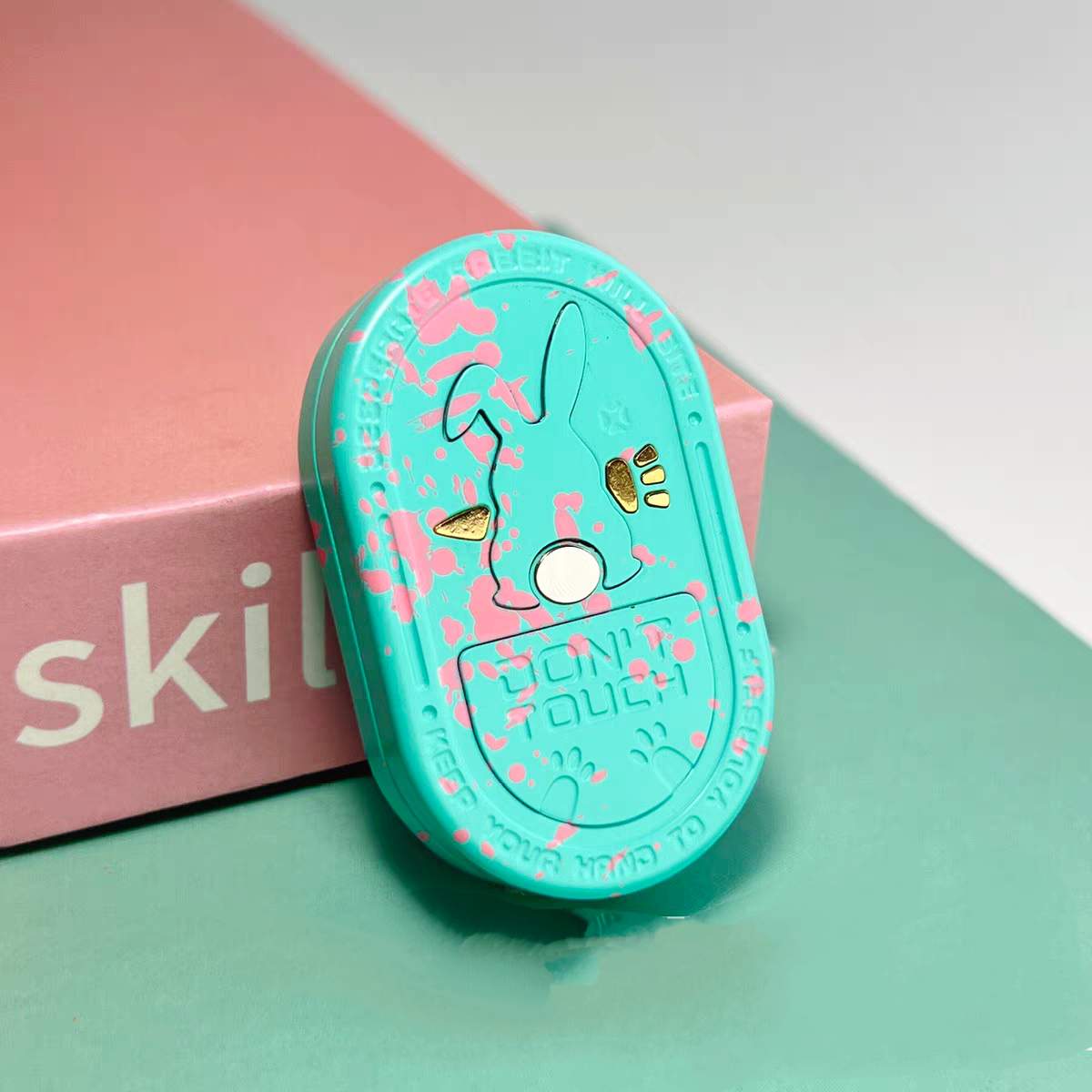 Stainless Steel Rabbit Fidget Slider - Sound Feedback EDC