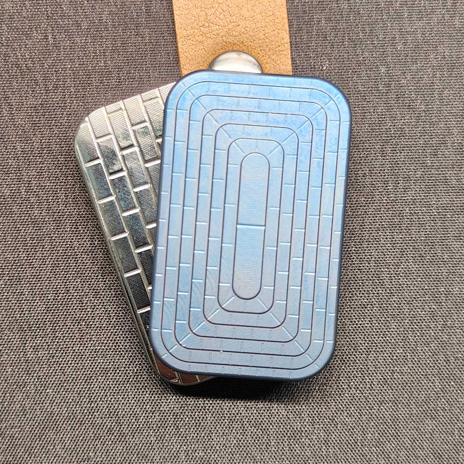 Titanium Z2 Infinite Position Fidget Slider - Vibration EDC
