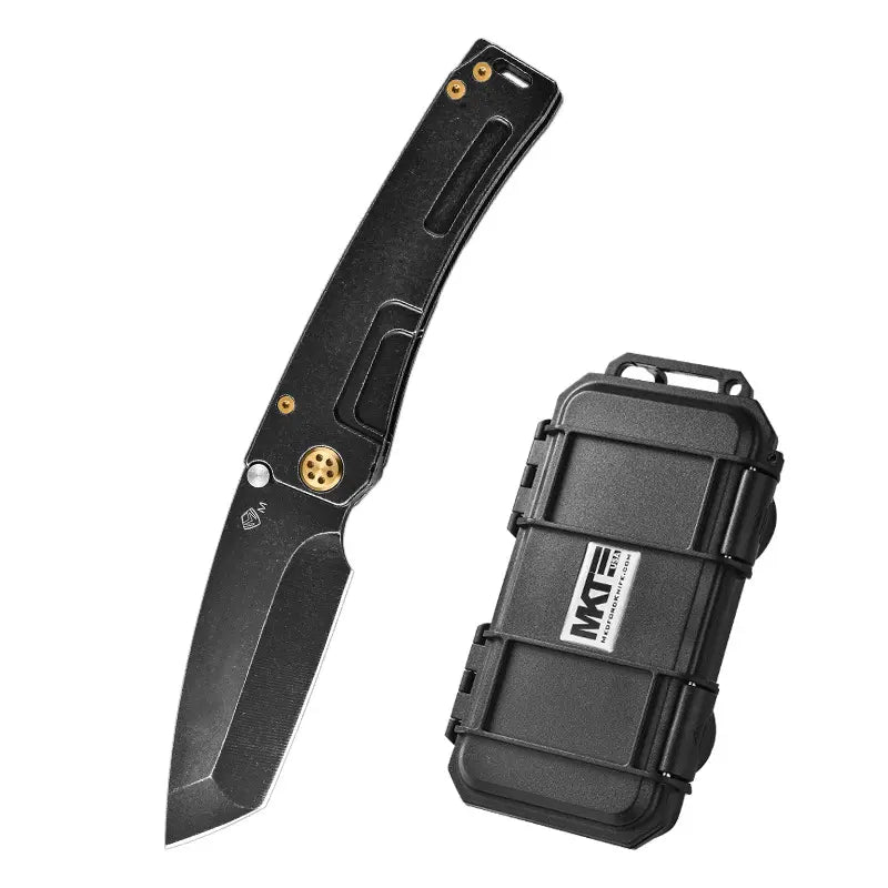 Tactical Knife D2 Steel Razor Style Knife 440C Handle Heavy Duty EDC Knife Collector Knife