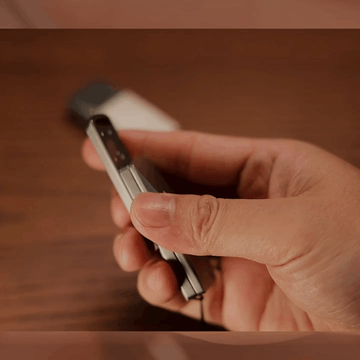 Fidget Slider Metal Cyber Flick Twist - CyberFlick Futuristic EDC Stress Relief Toy