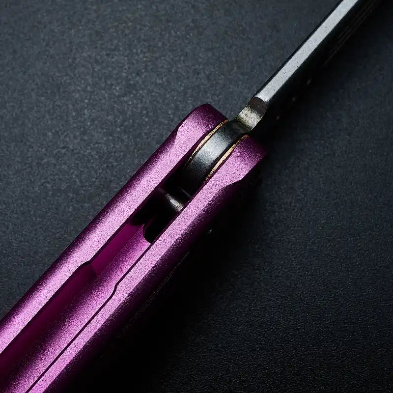 Stone Wash Balisong Trainer - Armed Shark Gale Aluminum Butterfly Knife Flipper