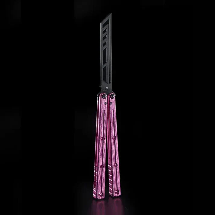 Balisong Trainer Krake Raken V3 - Armed Shark Butterfly Knife 7075 Aluminum 36 Colors