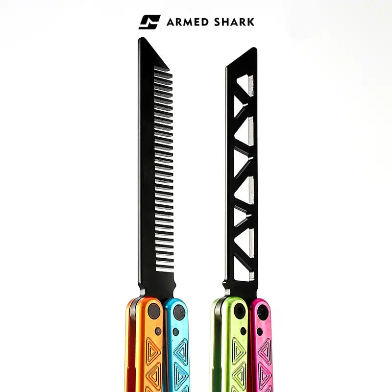 Balisong Trainer for Beginners - Armed Shark Original Butterfly Knife 12 Colors