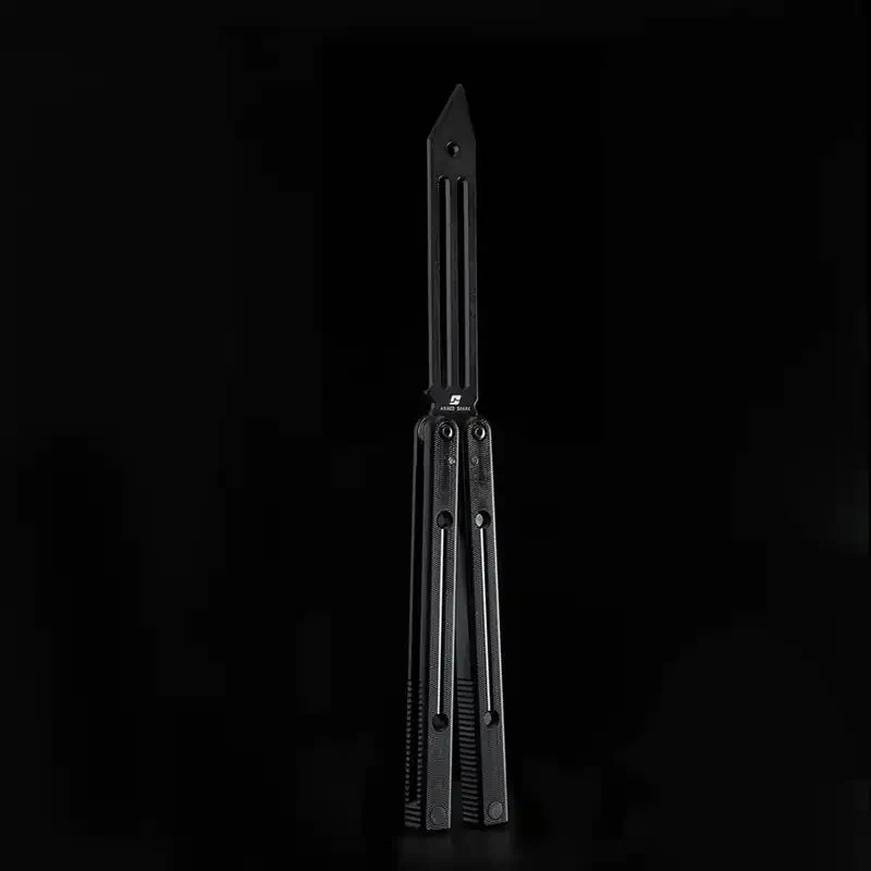 Squidtrainer V4 Balisong Trainer - Armed Shark 7075 Aluminum Butterfly Knife Flipper