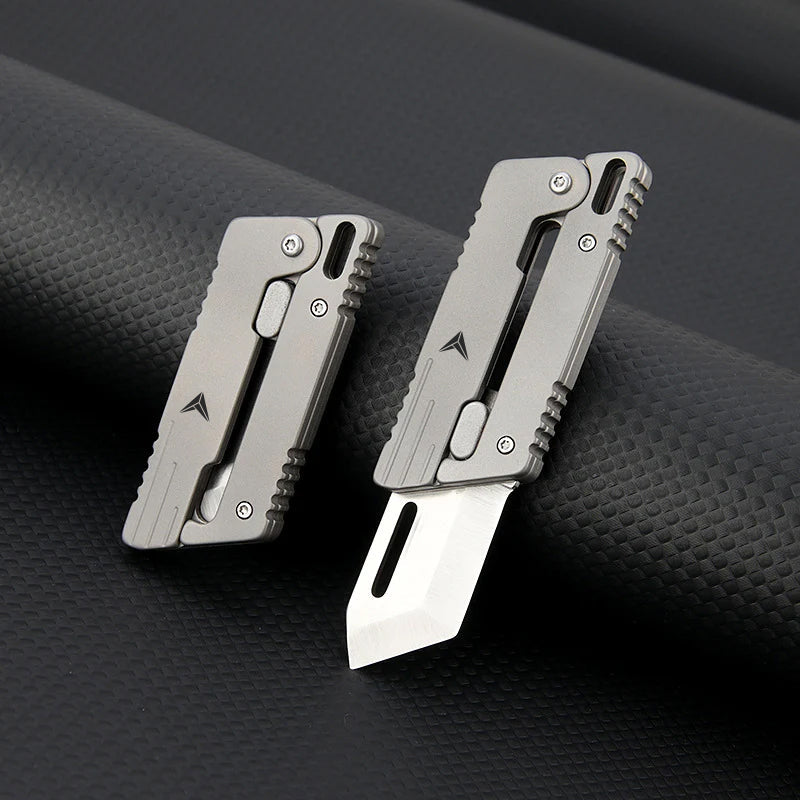 VOLOS Flick Ninja Gravity Knife | Titanium Alloy EDC Fidget Blade