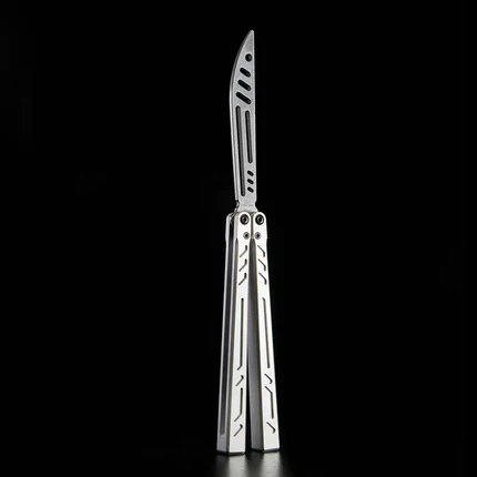 Balisong Trainer 7075 Aluminum - Armed Shark BB Butterfly Knife Smooth Flow Flipper