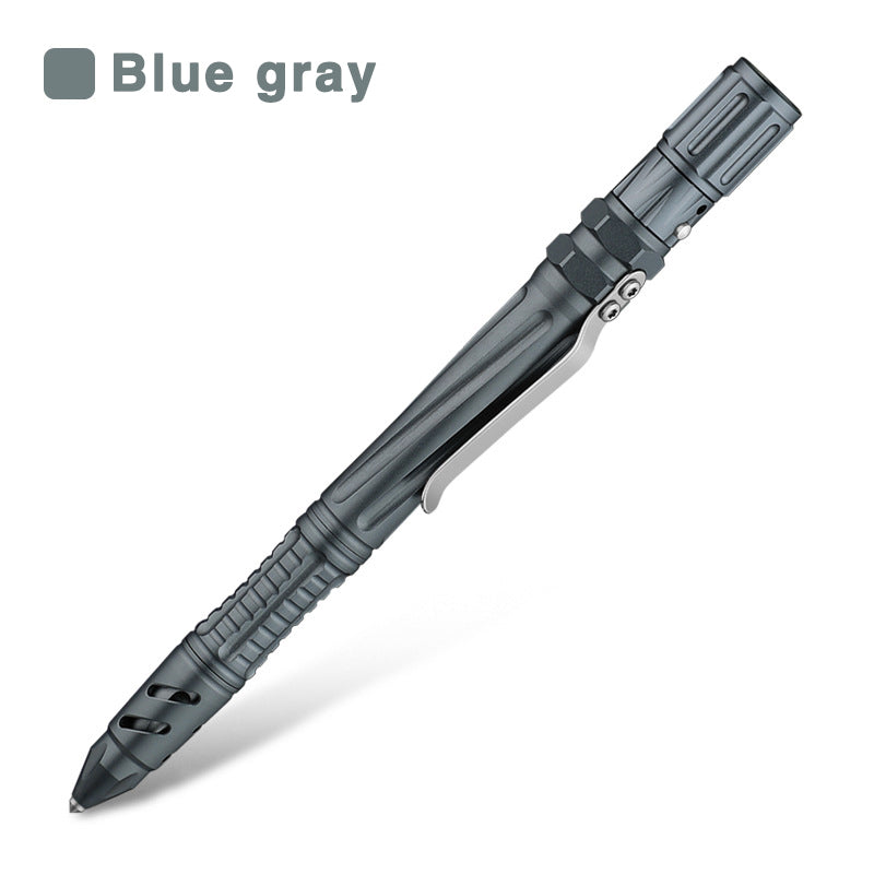 Tactical Pen USB Rechargeable Lighter Tungsten Tip Firestarter EDC Self Defense Outdoor