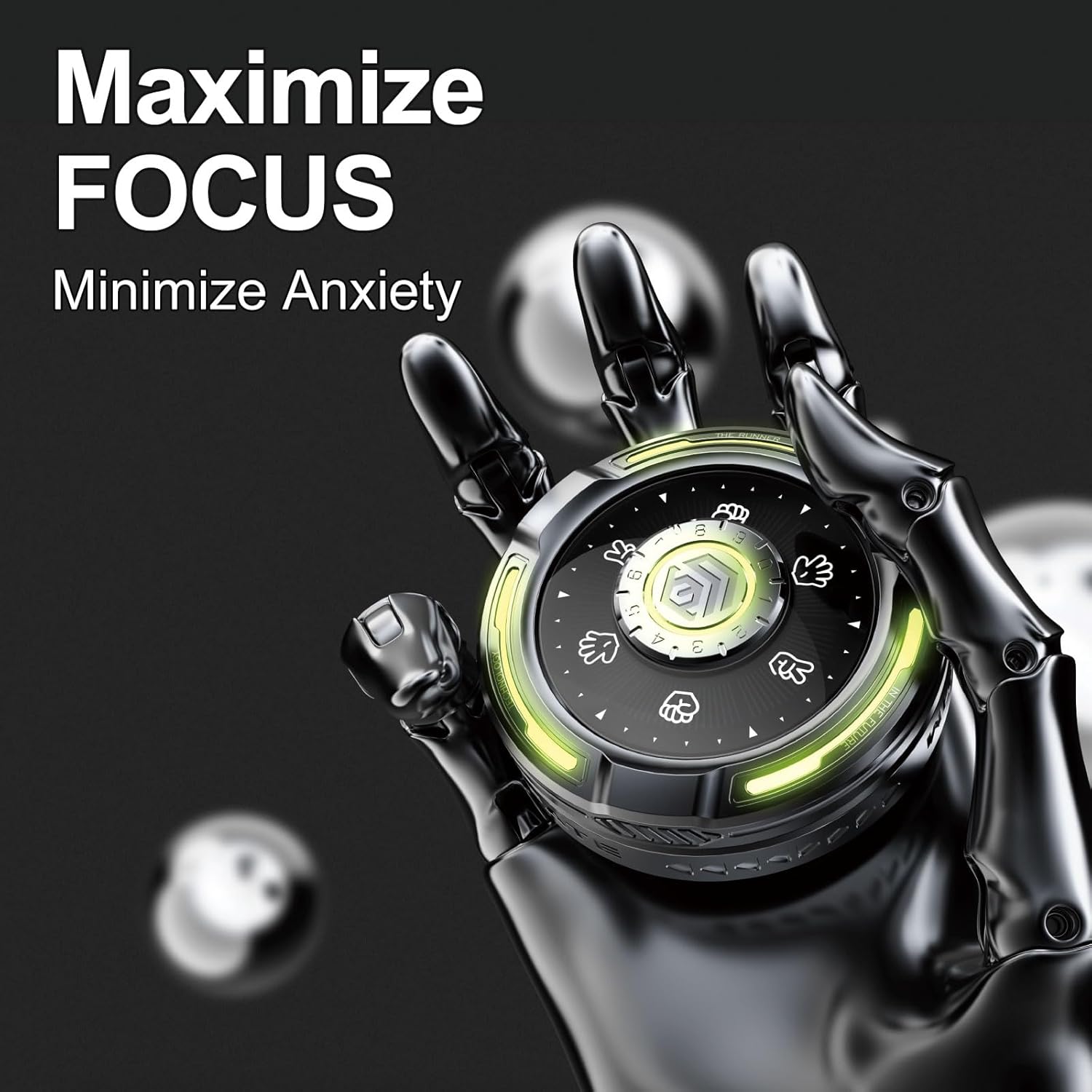 DestinySpinner Stress Relief Fidget Toy | Wheel of Fate Spinner