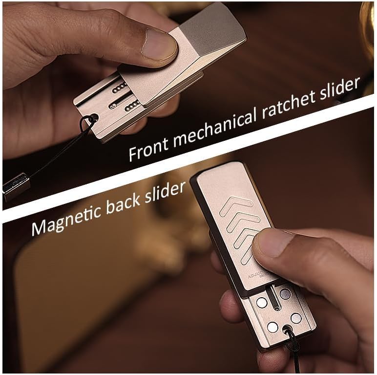 CyberFlick Metal Fidget Slider | Cyber Aesthetics EDC Toy