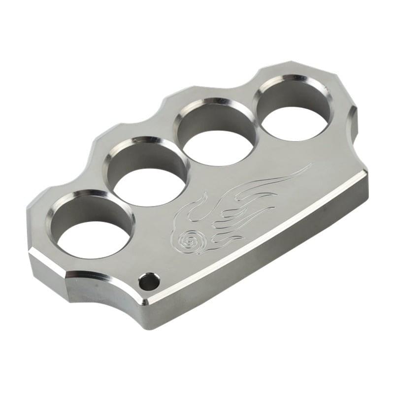 304 Stainless Steel Knuckles - Four Finger Black Oxide 16mm Heavy Duty