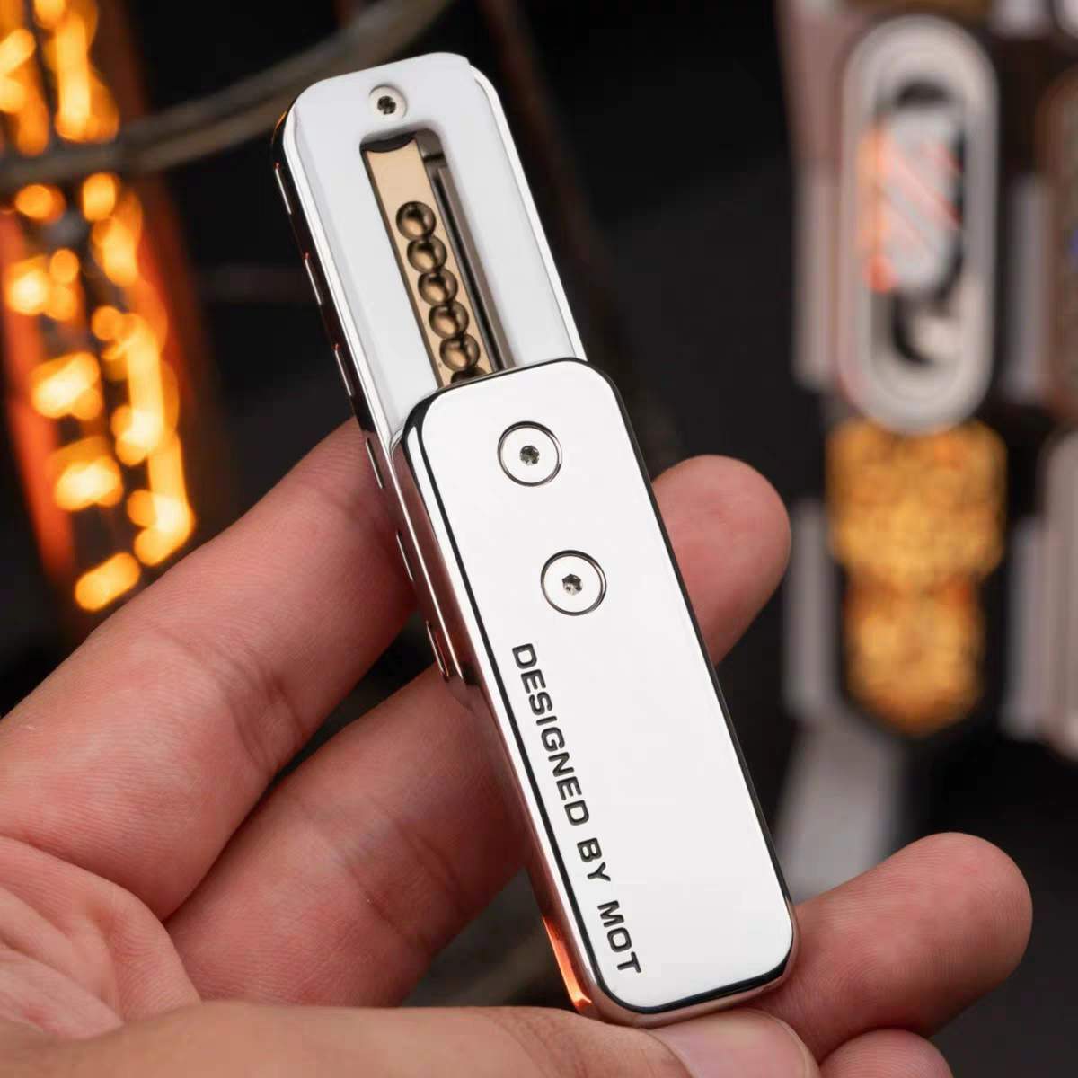 Wind Chime Fidget Toy - Stainless Steel Sound Slider by MOT Studio