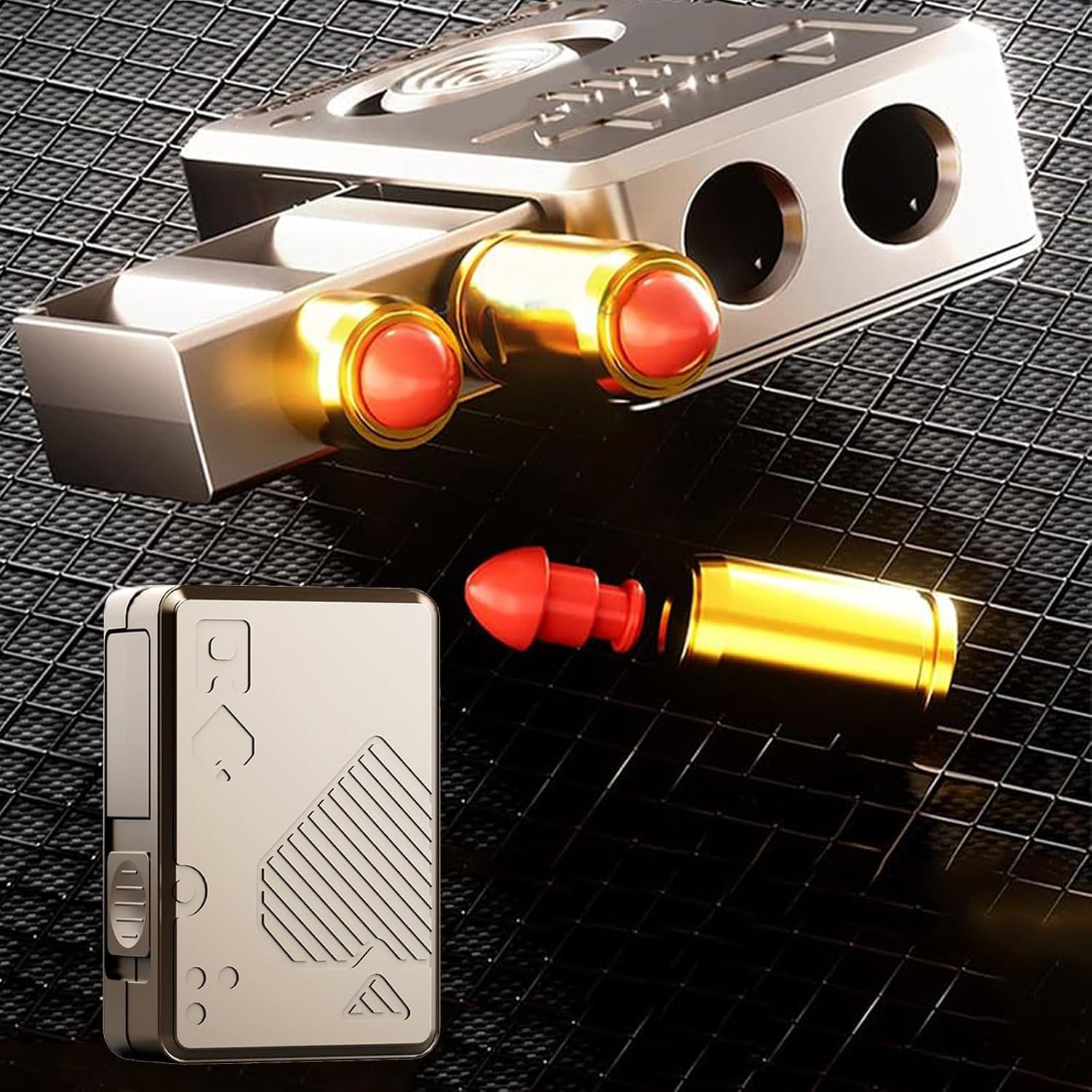 TriggerCards Stainless Steel Fidget Slider - Playing Card Design EDC Stress Relief Tool