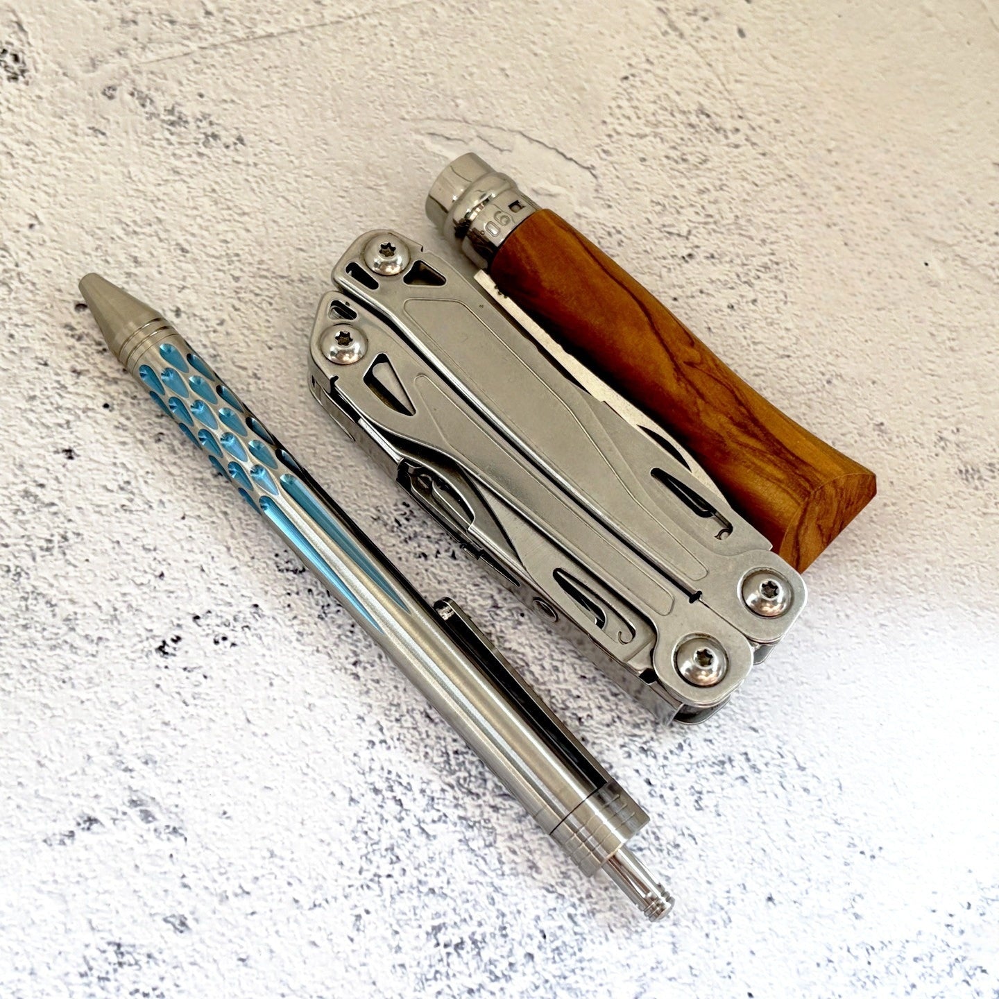 Titanium Pen – CNC Engraved Titanium / Zirconium / Damascus Steel Writing Pen