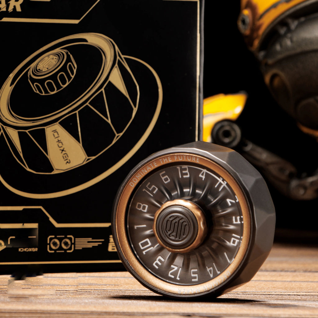 Fidget Spinner Metal Rechargeable Torque Wheel Dual-Direction - Galaxy Vortex EDC Stress Relief